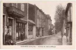 12. CAMARES. Avenue De Saint-Affrique - Altri & Non Classificati