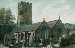 R039154 St. Winnow Church. Fowey Riever. River. Hartmann. 1904 - Monde