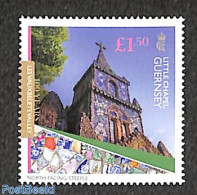 Guernsey 2023 Little Chapel 1v, Mint NH, Religion - Churches, Temples, Mosques, Synagogues - Eglises Et Cathédrales