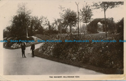 R039157 The Rockery. Gillingham Park. Iwe And Lowe. RP. 1916 - Monde