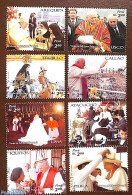 Peru 2006 Pope Visit 8v, Mint NH, Religion - Pope - Pausen