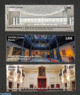 Spain 2023 Museums 3v, Mint NH, Art - Museums - Unused Stamps