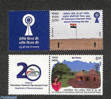 India 2023 My Stamp 2v+tabs, Mint NH - Neufs