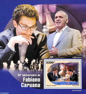 Niger 2022 Fabiano Caruana S/s, Mint NH, Sport - Chess - Schach