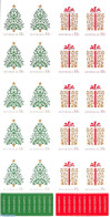 Australia 2013 Christmas Foil Booklet, Mint NH, Religion - Christmas - Stamp Booklets - Neufs