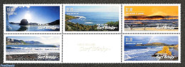 New Zealand 2017 Surf Breaks 5v+tab [++], Mint NH - Ungebraucht