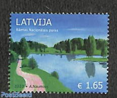 Latvia 2023 National Park Raznas 1v, Mint NH, Nature - National Parks - Nature