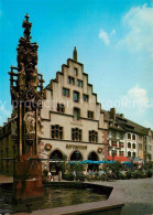 73242138 Freiburg Breisgau Muensterplatz Brunnen Kornhaus Freiburg Breisgau - Freiburg I. Br.