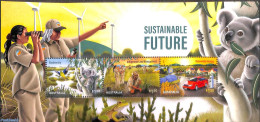 Australia 2023 Sustainable Future S/s, Mint NH, Nature - Science - Transport - Animals (others & Mixed) - Birds - Envi.. - Nuevos