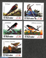 El Salvador 1996 Birds 5v, Mint NH, Nature - Birds - El Salvador