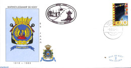 Netherlands, Fdc Special Army Covers 1983 Marinevliegkamp De Kooy, Postal History, Transport - Helicopters - Hubschrauber