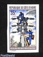Ivory Coast 1971 Electricity 1v, Imperforated, Mint NH, Science - Energy - Unused Stamps