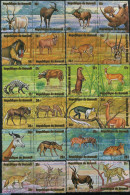 Burundi 1975 Animals 24v, Mint NH, Nature - Animals (others & Mixed) - Cat Family - Monkeys - Sonstige & Ohne Zuordnung