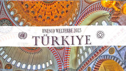 United Nations, Vienna 2023 World Heritage, Turkey Booklet, Mint NH, History - World Heritage - Stamp Booklets - Non Classés