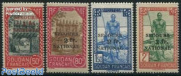 French Sudan 1941 National Aid 4v, Unused (hinged) - Otros & Sin Clasificación