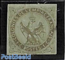 French Colonies (gen. Issues) 1859 1c, Stamp Out Of Set, Unused (hinged) - Otros & Sin Clasificación