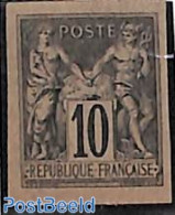 French Colonies (gen. Issues) 1878 10c, Stamp Out Of Set, Unused (hinged) - Autres & Non Classés