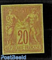 French Colonies (gen. Issues) 1878 20c, Stamp Out Of Set, Unused (hinged) - Sonstige & Ohne Zuordnung