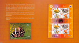 Indonesia 2023 Year Of The Rabbit Special Pack With S/s And M/s, Mint NH, Nature - Various - Rabbits / Hares - New Year - Anno Nuovo