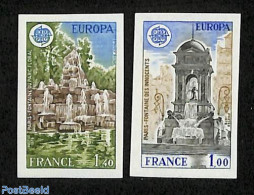 France 1978 Europa 2v, Imperforated, Mint NH, History - Europa (cept) - Unused Stamps