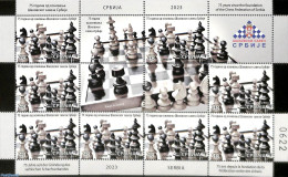 Serbia 2023 Chess Feredation M/s, Mint NH, Sport - Chess - Scacchi