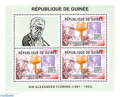 Guinea, Republic 2002 Alexander Fleming M/s, Mint NH, Health - Nature - Health - Mushrooms - Funghi