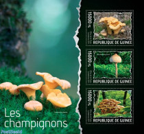 Guinea, Republic 2014 Mushrooms, Mint NH, Nature - Mushrooms - Pilze