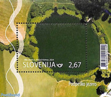 Slovenia 2024 Podpesko Jezero Lake S/s, Mint NH - Slovenia