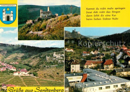 73241959 Senftenberg Niederoesterreich Ruine Heimkehrerdankkreuz Kirche Ruine Kr - Altri & Non Classificati
