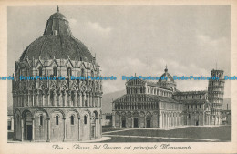 R038539 Pisa. Piazza Del Duomo Coi Principali Monumenti. B. Hopkins - World