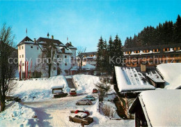 73241943 Kitzbuehel Tirol Hotel Schloss Lebenberg Winter Kitzbuehel Tirol - Sonstige & Ohne Zuordnung