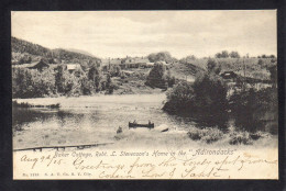 ETATS UNIS - NEW YORK - Baker Cottage, Robt. L.Stevenson's Home En The ADIRONDACKS - Adirondack