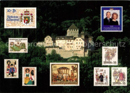 73241343 Vaduz Liechtenstein Briefmarken Dauerauftrag Burg Vaduz - Liechtenstein