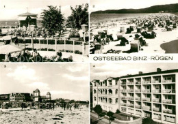 73241342 Binz Ruegen Strandpromenade Strand Kulturhaus Haus Der Stahlwerker  Bin - Autres & Non Classés