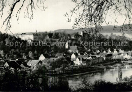 73241283 Herstelle Weser Panorama Benediktinerinnenabtei Herstelle Weser - Beverungen