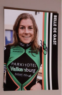 Autographe Belle De Gast Parkhotel Valkenburg Format A5 - Wielrennen