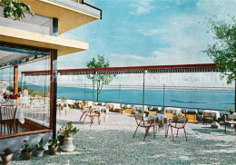 73241155 Gardone Riviera Lago Di Garda Albergo San Michele Restaurant Terrasse G - Autres & Non Classés