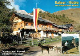 73241143 Oberdrauburg Kaernten Kalser Huette Am Hochstadel Mit Huettenmuseum Alm - Autres & Non Classés