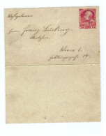 Österreich, 1909, Kartenbrief Mit Eingedr. 10Heller-Frankatur (11455W) - Cartes-lettres