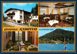 73241083 Unterburg Klopeinersee Gaestehaus Kaernten Gaststube Fremdenzimmer Wind - Altri & Non Classificati