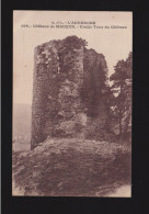 CPA - 63 - Château De Mauzin - Vieille Tour Du Château - Circulée En 1927 - Autres & Non Classés