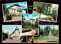 73241036 Bad Schwalbach Kursaal Stahlbad Weiher Kurpark  Bad Schwalbach - Bad Schwalbach