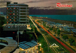 73240970 Riccione Notturno Stadtansicht Riccione - Altri & Non Classificati