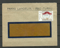 FINNLAND Finland 1982 O TURKU Michel 904 Architecture As Single On Older Commercial Cover Fr. Lundelin Turku - Lettres & Documents