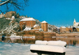 73240914 Passau Veste Oberhaus Wasserburg Niederhaus Ilzstadt Winter Passau - Passau