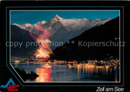 73240887 Zell See Kitzsteinhorn Seebeleuchtung Zell See - Sonstige & Ohne Zuordnung