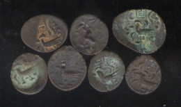 Pre French Uniface Chicken Coins 7 Coins Different Dies - Other - Asia