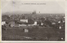 X117529 PUY DE DOME CLERMONT FERRAND VUE GENERALE - Clermont Ferrand