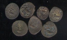 Pre French Uniface Chicken Coins 7 Coins Different Dies - Other - Asia