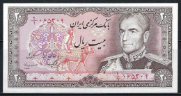 Iran 1974-1979 (Bank Markazi Iran) Banknote 20 Rial P-100b Fourteenth Issue UNC + FREE GIFT - Irán